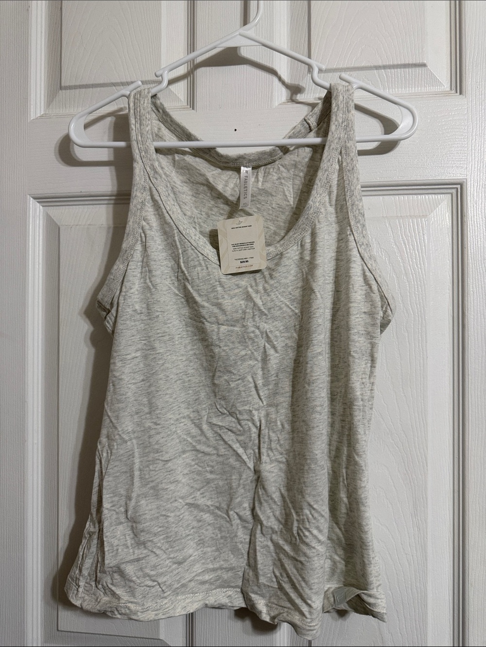 Fabletics Light Gray Women's Tank Top